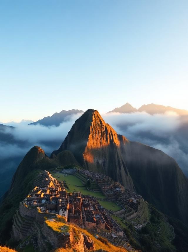 Machu Picchu at dawn โ Alejandro's visit to the 8 Wonders